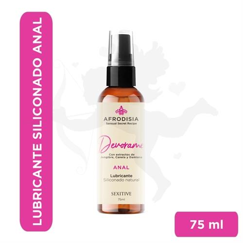 Lubricante siliconado Devorame para sexo anal 75ml